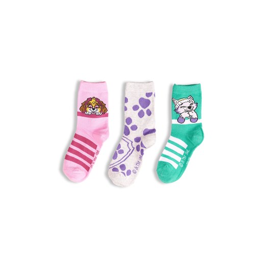 GATE Zestaw 3 par skarpetek Psi Patrol 23/26 ze sklepu gateshop w kategorii Skarpetki dziecięce - zdjęcie 186174533