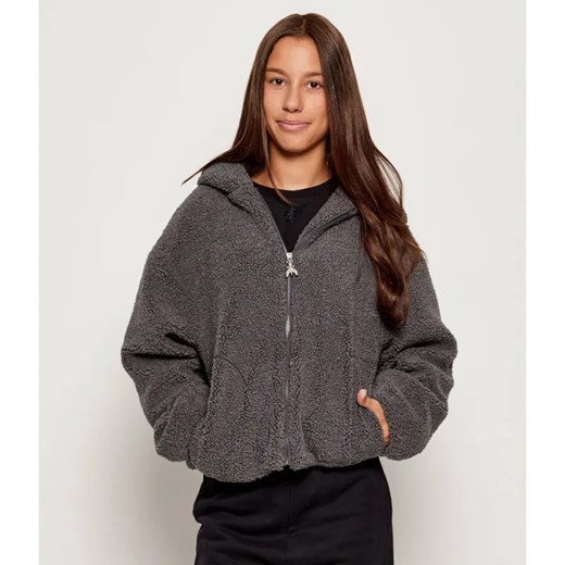 Patrizia Pepe Ocieplana bluza | Regular Fit ze sklepu Gomez Fashion Store w kategorii Bluzy dziewczęce - zdjęcie 186175053