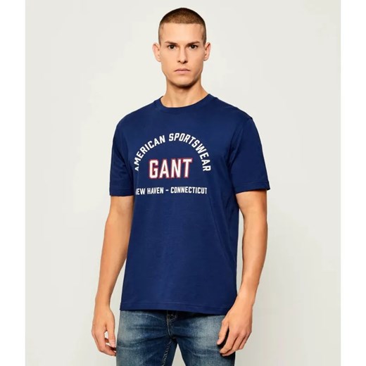 Gant T-shirt PRINTED GRAPHIC | Regular Fit ze sklepu Gomez Fashion Store w kategorii T-shirty męskie - zdjęcie 186175223