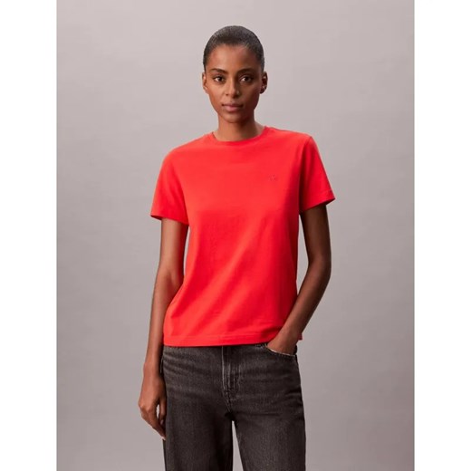 Calvin Klein Jeans T-shirt | Regular Fit ze sklepu Gomez Fashion Store w kategorii Bluzki damskie - zdjęcie 186175233
