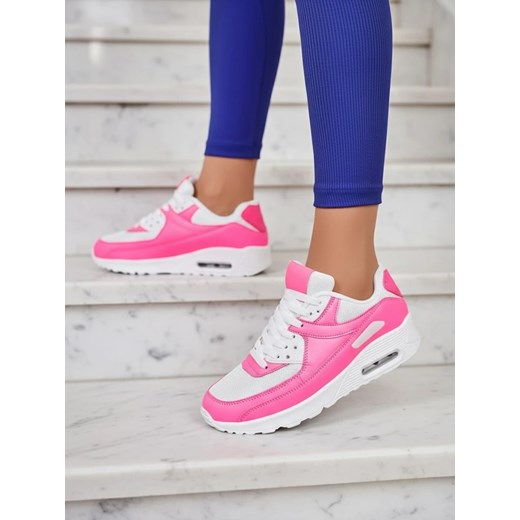 Sneakers Valentina Różowy Stylowy Komfort ze sklepu royalfashion.pl w kategorii Buty sportowe damskie - zdjęcie 186176733
