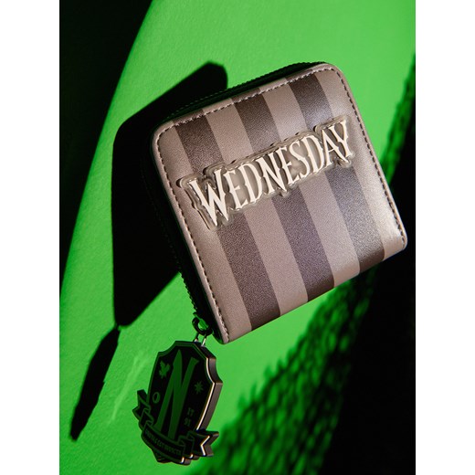 Reserved - Portfel Wednesday - czarny ze sklepu Reserved w kategorii Portfele damskie - zdjęcie 186178353