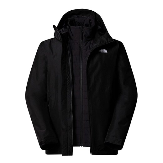 Kurtka męska The North Face 3w1 Carto Mono Triclimate 0A8D1SJK31 - czarna ze sklepu streetstyle24.pl w kategorii Kurtki męskie - zdjęcie 186179111