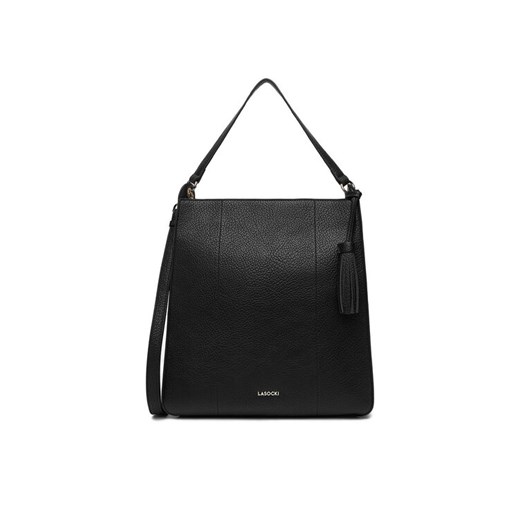 Torebka Lasocki C-LSK-L-015-08 Czarny ze sklepu eobuwie.pl w kategorii Listonoszki - zdjęcie 186179473