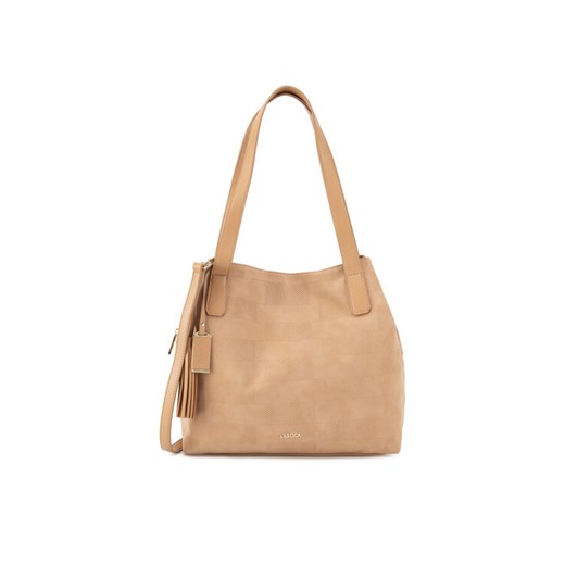 Torebka Lasocki C-LSK-K-040-06 Brązowy ze sklepu eobuwie.pl w kategorii Torby Shopper bag - zdjęcie 186179573