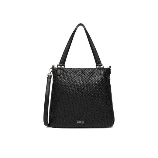 Lasocki Torebka C-LSK-K-046-06 Czarny ze sklepu MODIVO w kategorii Torby Shopper bag - zdjęcie 186180471