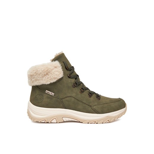 Rieker Trzewiki CEO-M9610-54 Khaki ze sklepu MODIVO w kategorii Botki - zdjęcie 186180551