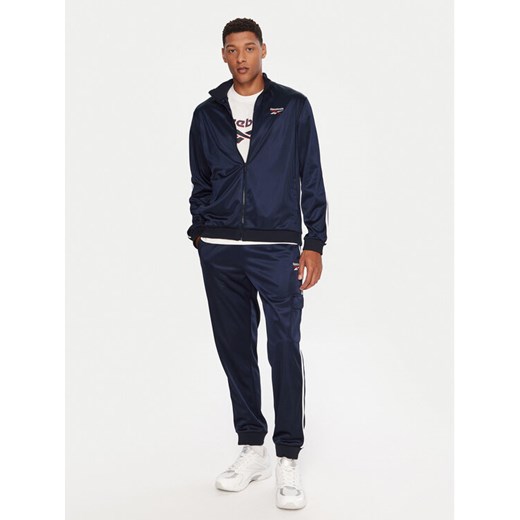 Reebok Dres RK25143CCM Granatowy Regular Fit ze sklepu MODIVO w kategorii Dresy męskie - zdjęcie 186180572