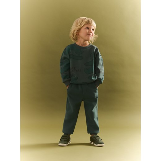 Reserved - Dresowe joggery - morski ze sklepu Reserved w kategorii Spodnie chłopięce - zdjęcie 186182150