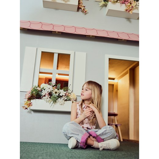 Reserved - Koszula z wiązaniem Pusheen - pastelowy róż ze sklepu Reserved w kategorii Koszule dziewczęce - zdjęcie 186183014