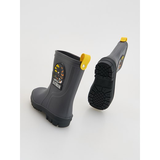 Reserved - Kalosze Batman - ciemnoszary ze sklepu Reserved w kategorii Kalosze dziecięce - zdjęcie 186184133