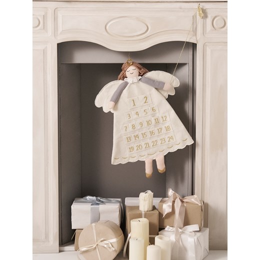 Sinsay - Kalendarz adwentowy - kremowy Sinsay One Size Sinsay