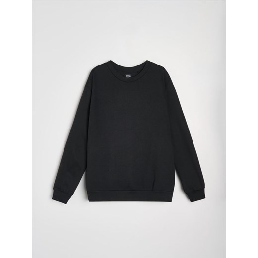 Sinsay - Bluza w stylu basic - czarny Sinsay L Sinsay