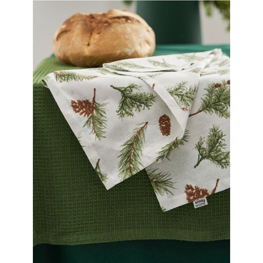 Sinsay - Ścierki kuchenne 2 pack - zielony ze sklepu Sinsay w kategorii Ręczniki - zdjęcie 186185593