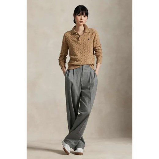 POLO RALPH LAUREN Wełniany sweter | Slim Fit | z dodatkiem kaszmiru Polo Ralph Lauren M Gomez Fashion Store