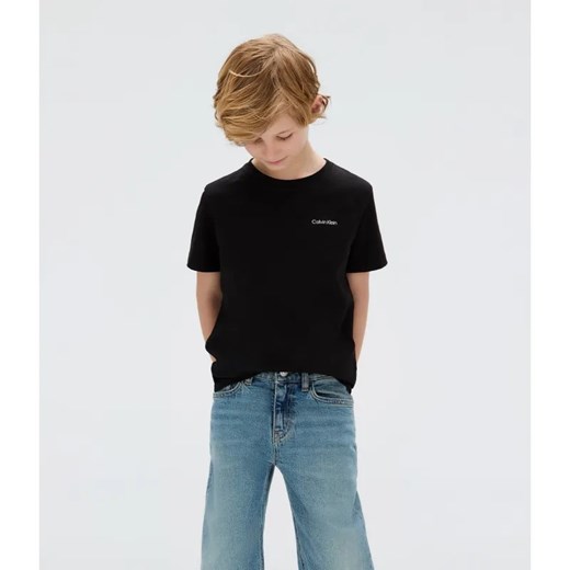 Calvin Klein Jeans T-shirt | Regular Fit ze sklepu Gomez Fashion Store w kategorii T-shirty chłopięce - zdjęcie 186186472