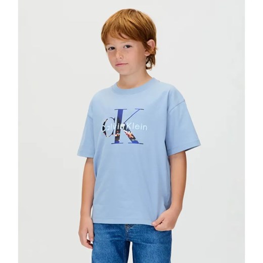Calvin Klein Jeans T-shirt | Regular Fit ze sklepu Gomez Fashion Store w kategorii T-shirty chłopięce - zdjęcie 186186484