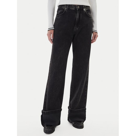 PINKO Jeansy Wanda 105541 A2RR Czarny Regular Fit ze sklepu MODIVO w kategorii Jeansy damskie - zdjęcie 186186742