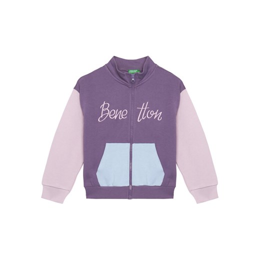 United Colors Of Benetton Bluza 3J68C505D Kolorowy Regular Fit ze sklepu MODIVO w kategorii Bluzy dziewczęce - zdjęcie 186186800
