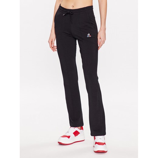 Le Coq Sportif Spodnie dresowe 2310037 Czarny Regular Fit ze sklepu MODIVO w kategorii Spodnie damskie - zdjęcie 186186810