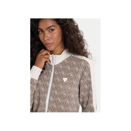 Guess Bluza V5BQ16 K1990 Brązowy Regular Fit Guess M MODIVO