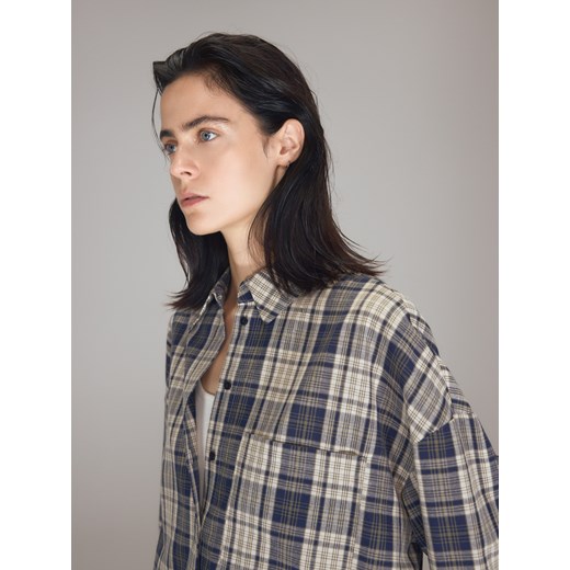 Reserved - Koszula w kratę - jasnoniebieski ze sklepu Reserved w kategorii Koszule damskie - zdjęcie 186188513