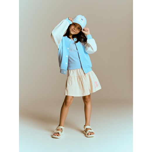 Reserved - Czapka z daszkiem Lilo i Stitch - jasnoturkusowy ze sklepu Reserved w kategorii Czapki dziecięce - zdjęcie 186188803