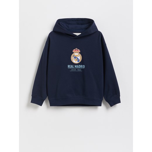 Reserved - Bluza Real Madrid - granatowy ze sklepu Reserved w kategorii Bluzy chłopięce - zdjęcie 186189173
