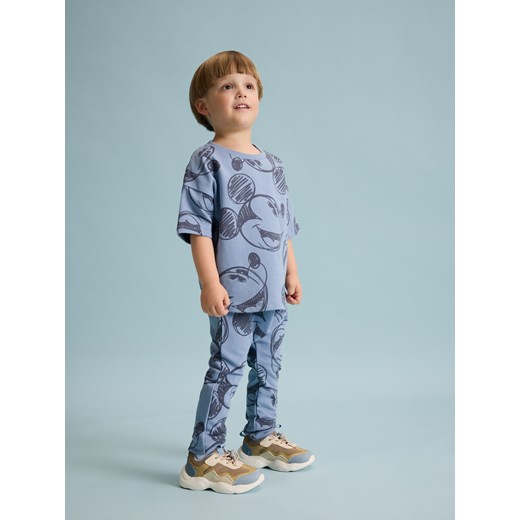Reserved - Bawełniany komplet Mickey Mouse - niebieski Reserved 110 (4-5 lat) okazja Reserved