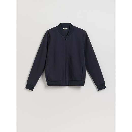 Reserved - Bluza bomberka - szary ze sklepu Reserved w kategorii Bluzy męskie - zdjęcie 186190511