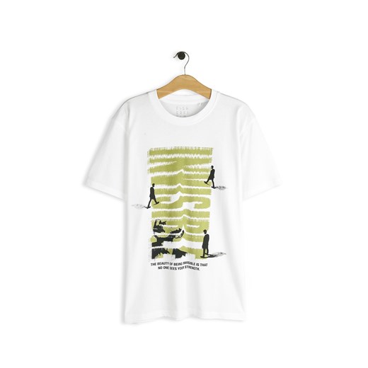 GATE Bawełniana koszulka z nadrukiem S ze sklepu gateshop w kategorii T-shirty męskie - zdjęcie 186192271
