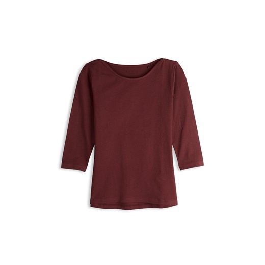 GATE Podstawowy elastyczny t-shirt z rękawem 3/4 34 ze sklepu gateshop w kategorii Bluzki damskie - zdjęcie 186192312