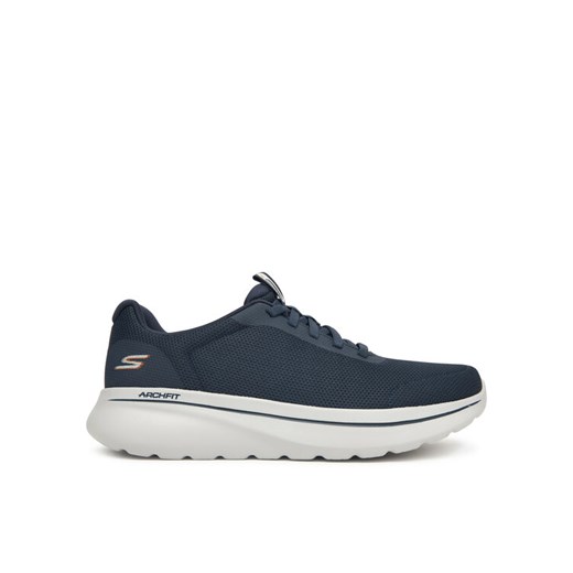 Sneakersy Skechers Go Walk Arch Fit N-Joy 217078 NVY Granatowy ze sklepu eobuwie.pl w kategorii Buty sportowe męskie - zdjęcie 186193032