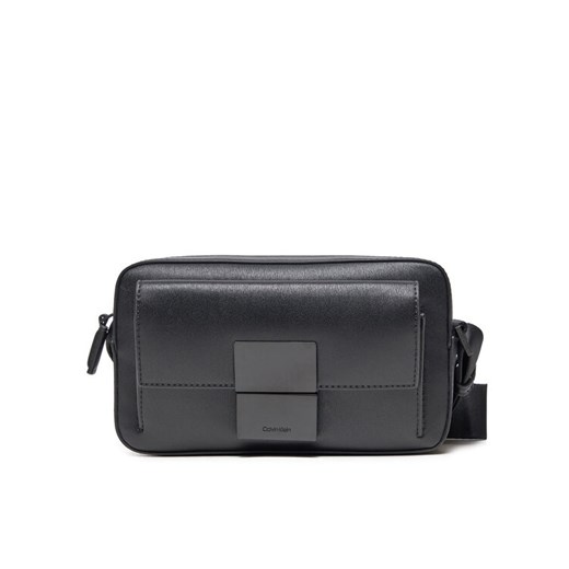 Saszetka Calvin Klein Iconic K50K512253 Czarny ze sklepu eobuwie.pl w kategorii Saszetki - zdjęcie 186193061