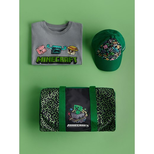 Reserved - Longsleeve Minecraft - ciemnoszary ze sklepu Reserved w kategorii T-shirty chłopięce - zdjęcie 186193443
