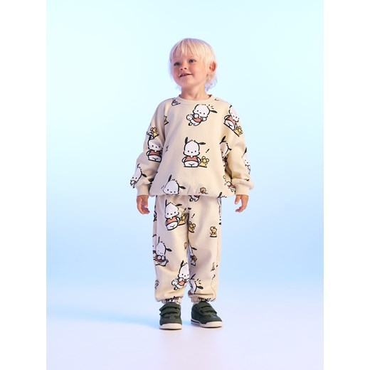 Reserved - Joggery Pochacco - beżowy ze sklepu Reserved w kategorii Spodnie chłopięce - zdjęcie 186193614