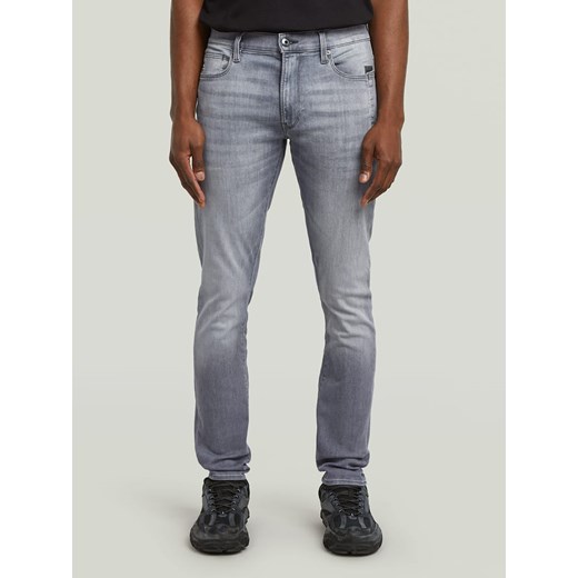 G-Star Dżinsy - Skinny fit - w kolorze szarym ze sklepu Limango Polska w kategorii Jeansy męskie - zdjęcie 186195340
