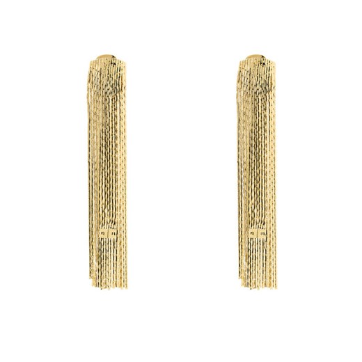 Klips Elisabetta Franchi OR-11-B46E2-V290 Złoty ze sklepu eobuwie.pl w kategorii Kolczyki - zdjęcie 186195553