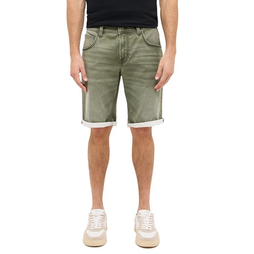 Męskie Szorty Mustang Style Chicago Shorts Z Ivy Green 1016351 6421 ze sklepu YouNeedit.pl w kategorii Spodenki męskie - zdjęcie 186196891