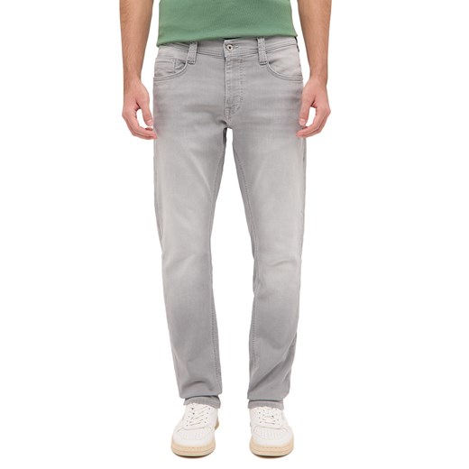 Męskie Spodnie Jeansowe Mustang Style Oregon Slim K Denim Grey 1016319 4500 312 ze sklepu YouNeedit.pl w kategorii Jeansy męskie - zdjęcie 186196892