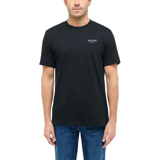 Męski T-Shirt Mustang Style Austin Black 1016273 4142 ze sklepu YouNeedit.pl w kategorii T-shirty męskie - zdjęcie 186196982