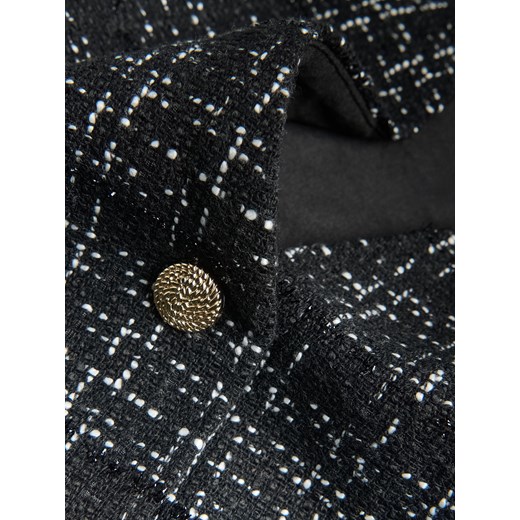 Reserved - Sukienka z dekoracyjnymi guzikami - wielobarwny Reserved S Reserved