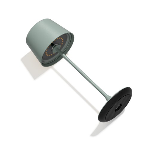 6 sztuk - Lampka przenośna LED LUNA 300 zielono-szary matowy Lysne