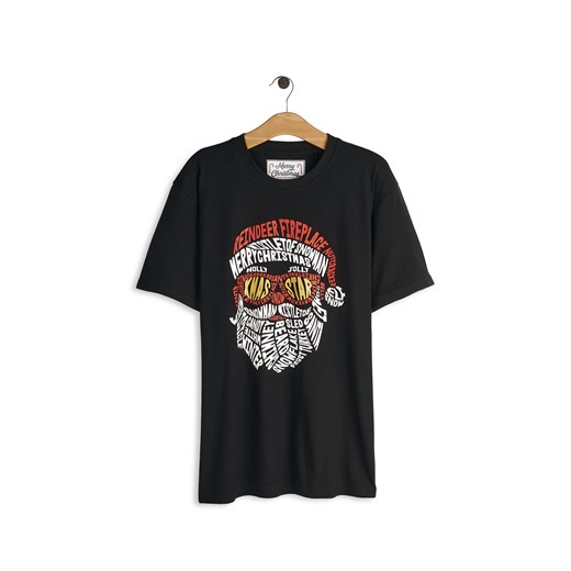 GATE Bawełniana koszulka ze świątecznym nadrukiem S ze sklepu gateshop w kategorii T-shirty męskie - zdjęcie 186199350