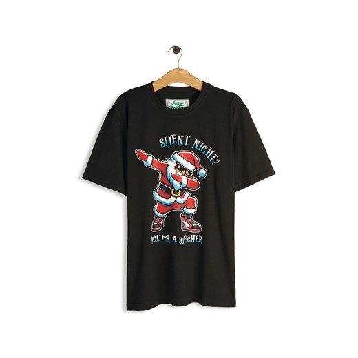 GATE Bawełniana koszulka ze świątecznym nadrukiem S ze sklepu gateshop w kategorii T-shirty męskie - zdjęcie 186199352