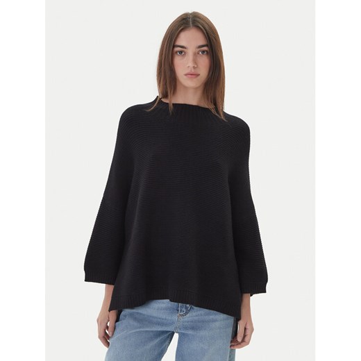 Kontatto Sweter 3M0848C Czarny Relaxed Fit ze sklepu MODIVO w kategorii Swetry damskie - zdjęcie 186200440