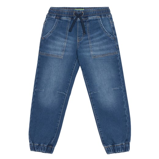 United Colors Of Benetton Jeansy 44LGCF04J Granatowy Regular Fit ze sklepu MODIVO w kategorii Spodnie chłopięce - zdjęcie 186200450
