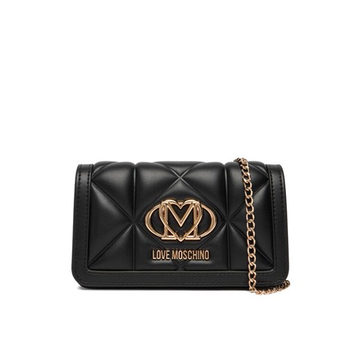 LOVE MOSCHINO Torebka JC5640PP0NLC0000 Czarny ze sklepu MODIVO w kategorii Kopertówki - zdjęcie 186200474