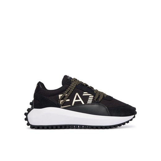 EA7 Emporio Armani Sneakersy 7X000355 AF18869 MC021 Czarny ze sklepu MODIVO w kategorii Buty sportowe męskie - zdjęcie 186200514