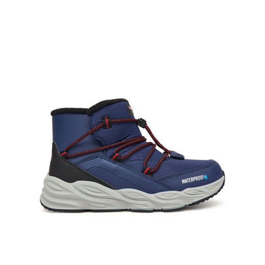 Skechers Śniegowce Turbo Tread 406385L NVBK Granatowy ze sklepu MODIVO w kategorii Buty zimowe dziecięce - zdjęcie 186200542